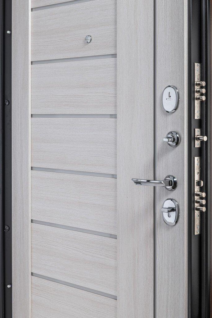 Двери входные металлические Porta S 109.П29 Антик Серебро/Bianco Veralinga - фото 4 - id-p133015582