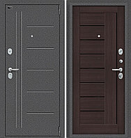 Двери входные металлические Porta S 109.П29 Антик Серебро/Wenge Veralinga