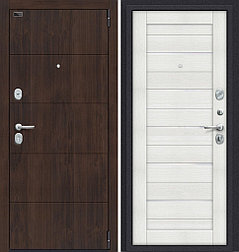 Двери входные металлические Porta S 4.П22 Almon 28/Bianco Veralinga