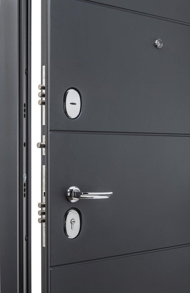 Двери входные металлические Porta S 4.Л22 Graphite Pro/Nordic Oak - фото 3 - id-p109100540