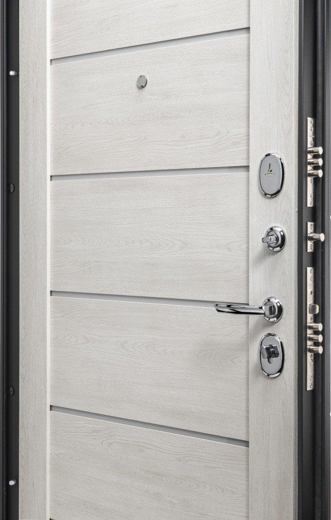 Двери входные металлические Porta S 4.Л22 Graphite Pro/Nordic Oak - фото 4 - id-p109100540