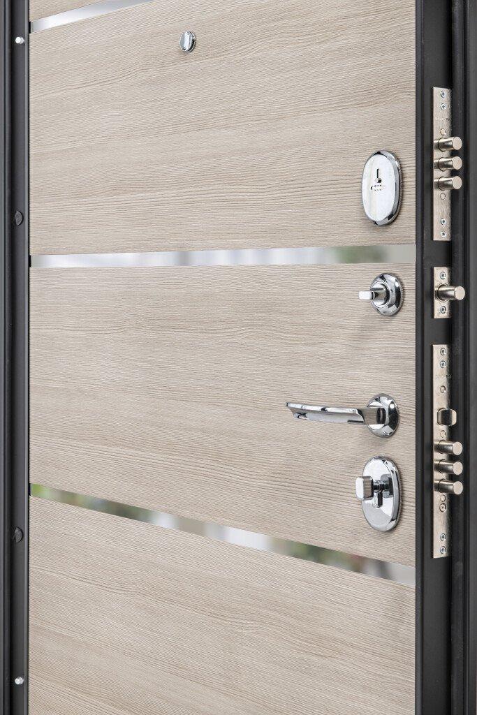 Двери входные металлические Porta S 4.П50 (IMP-6) Almon 28/Cappuccino Veralinga - фото 4 - id-p133017737