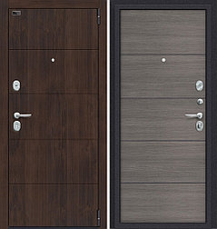 Двери входные металлические Porta S 4.П50 (AB-6) Almon 28/Grey Veralinga