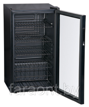 Шкаф холодильный со стеклом COOLEQ TBC-85 черный - фото 1 - id-p73088617