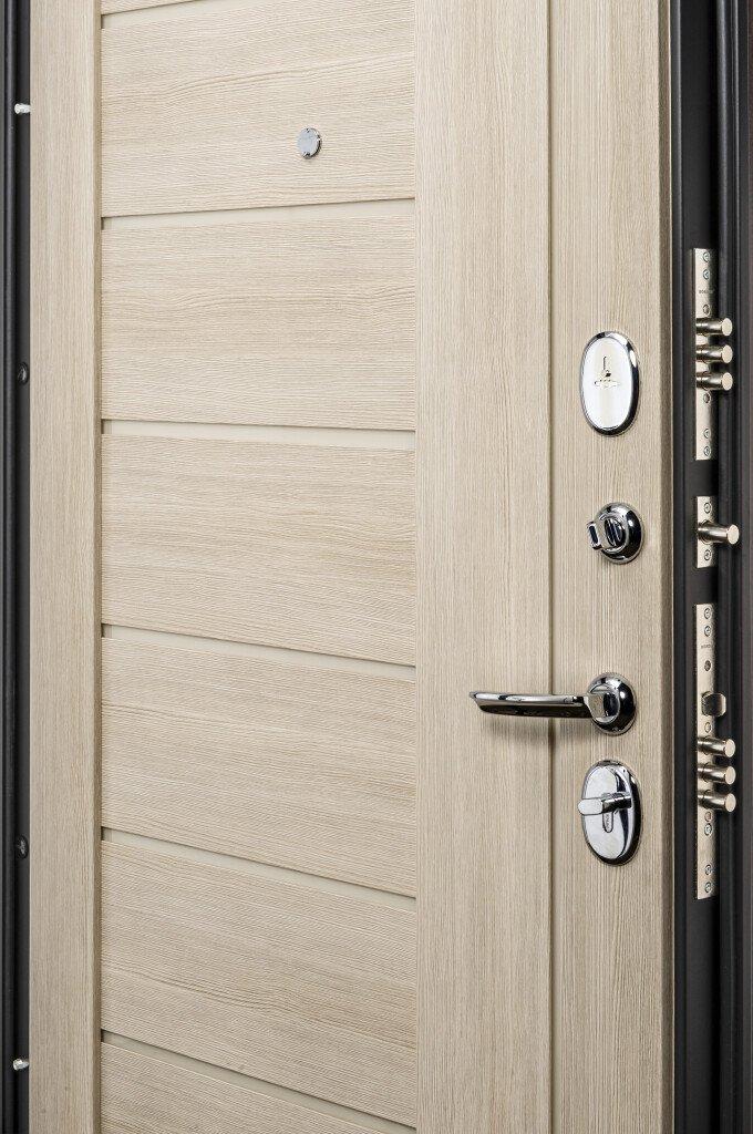 Двери входные металлические Porta S 9.П29 Almon 28/Cappuccino Veralinga - фото 4 - id-p133018410