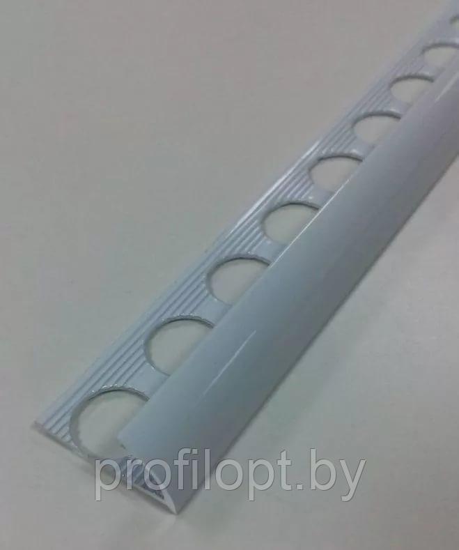 Уголок для плитки алюминиевый полукруглый 12 мм, анод. серебро 270 см - фото 4 - id-p133023013