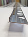 Уголок для плитки алюминиевый полукруглый 12 мм, серебро глянец (полированный) 270 см, фото 3