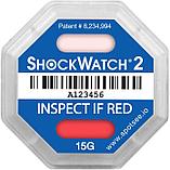 Индикатор удара ШОКВОТЧ ЛЭЙБЛ 2 (ShockWatch 2) 5G,10G,15G,25G, 37G, 50G, 75G, фото 5