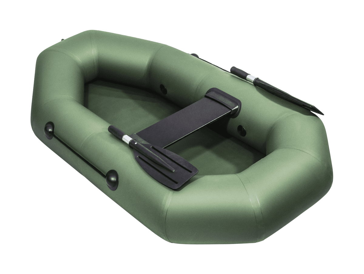 Надувная лодка Аква-Оптима 190 зеленый - фото 2 - id-p82279632