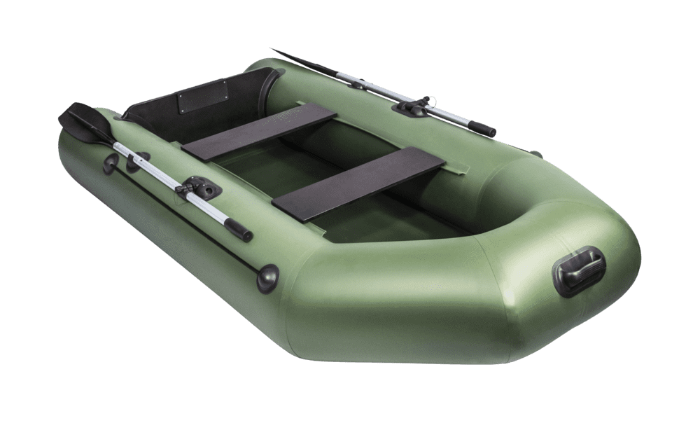 Надувная лодка Аква 2600 зеленый - фото 2 - id-p82281175