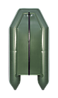 Надувная лодка Аква 2900 (Слань-книжка, киль) зеленый, фото 6