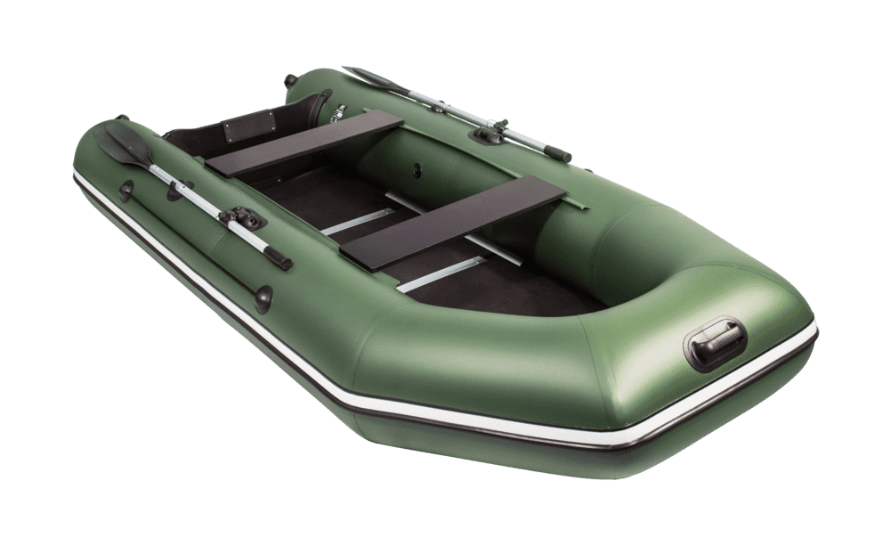 Надувная лодка Аква 3200 СК зеленый - фото 2 - id-p82282118