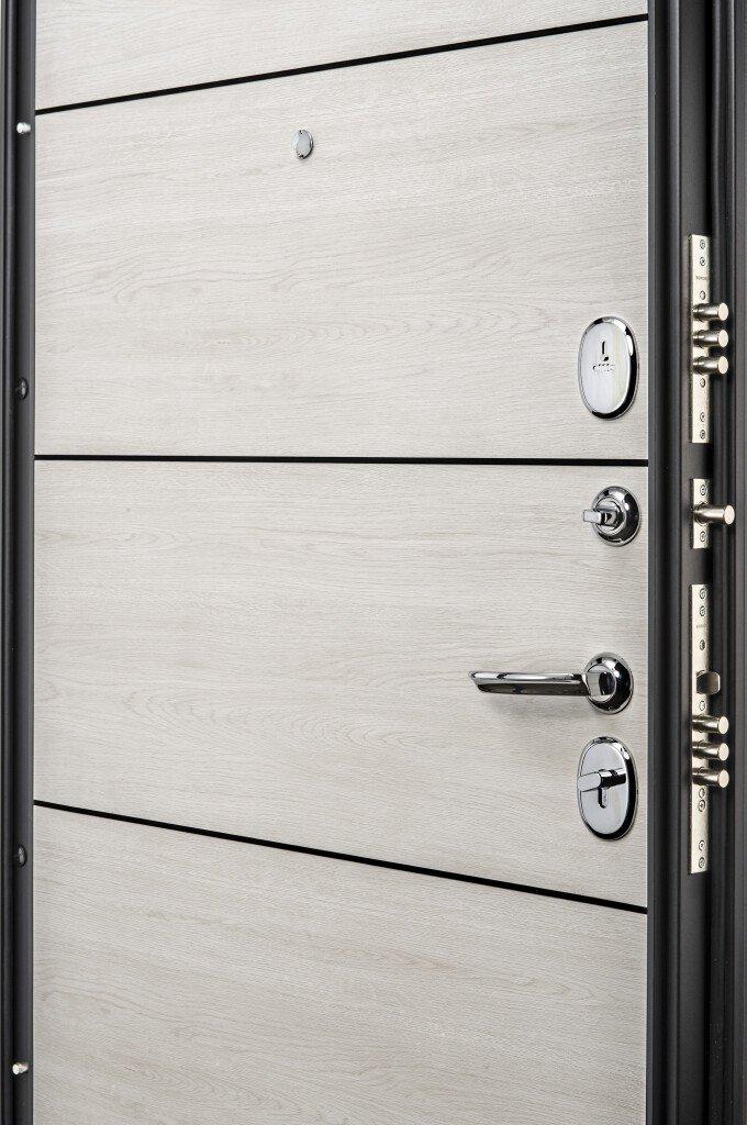 Двери входные металлические Porta S 10.П50 (AB-6) Graphite Pro/Nordic Oak - фото 4 - id-p133030941