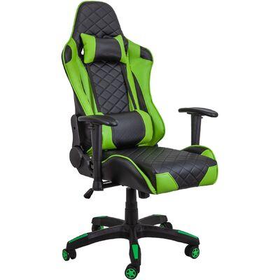 Компьютерное кресло Racer (Черный+зеленый) - фото 1 - id-p133034825