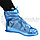 Защитные чехлы (дождевики, пончи) для обуви от дождя и грязи с подошвой цветные р-р 41-42 (XL) Розовые, фото 10