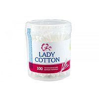 Палочки ватные Lady Cotton в банке 100шт