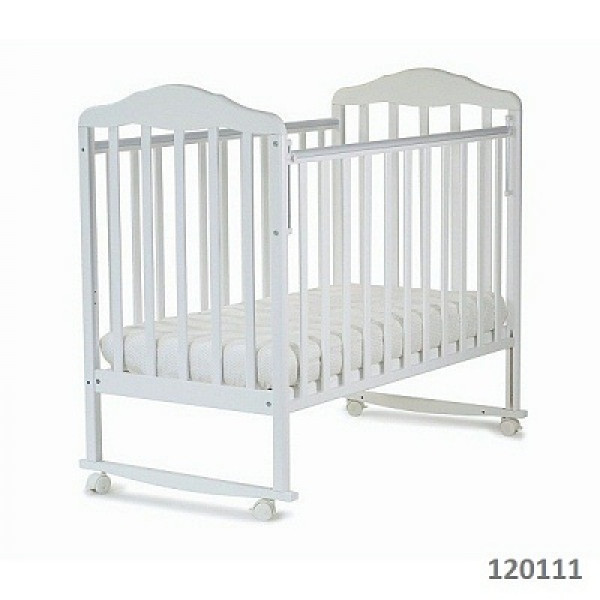 Кровать детская СКВ Берёзка 120111 белый - фото 1 - id-p133042418
