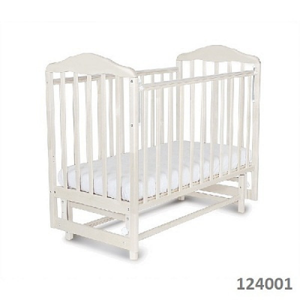Кровать детская СКВ Берёзка New 124001 белый - фото 1 - id-p133042422
