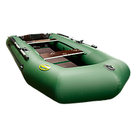 Лодка ПВХ Гелиос-30МК (зеленая), фото 1