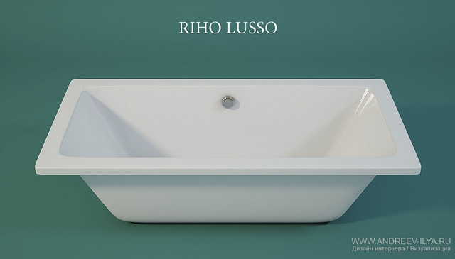 Ванна RIHO LUSSO 190 x 80 - фото 4 - id-p9524620