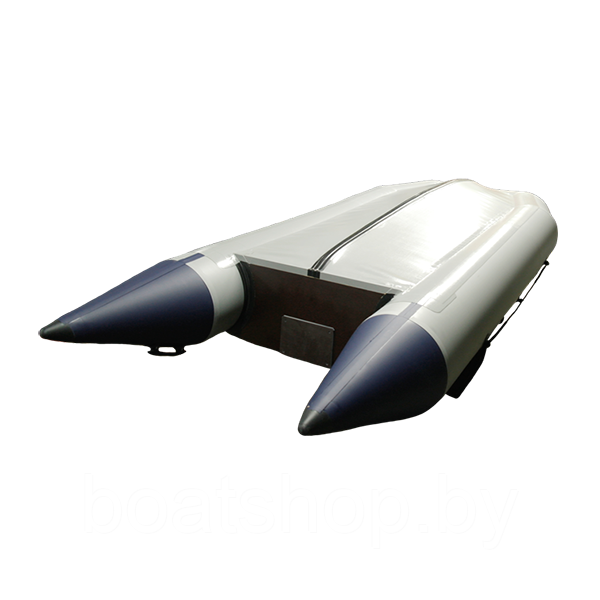 Лодка ПВХ Гелиос-30МКС (серо-синяя) - фото 2 - id-p133058841