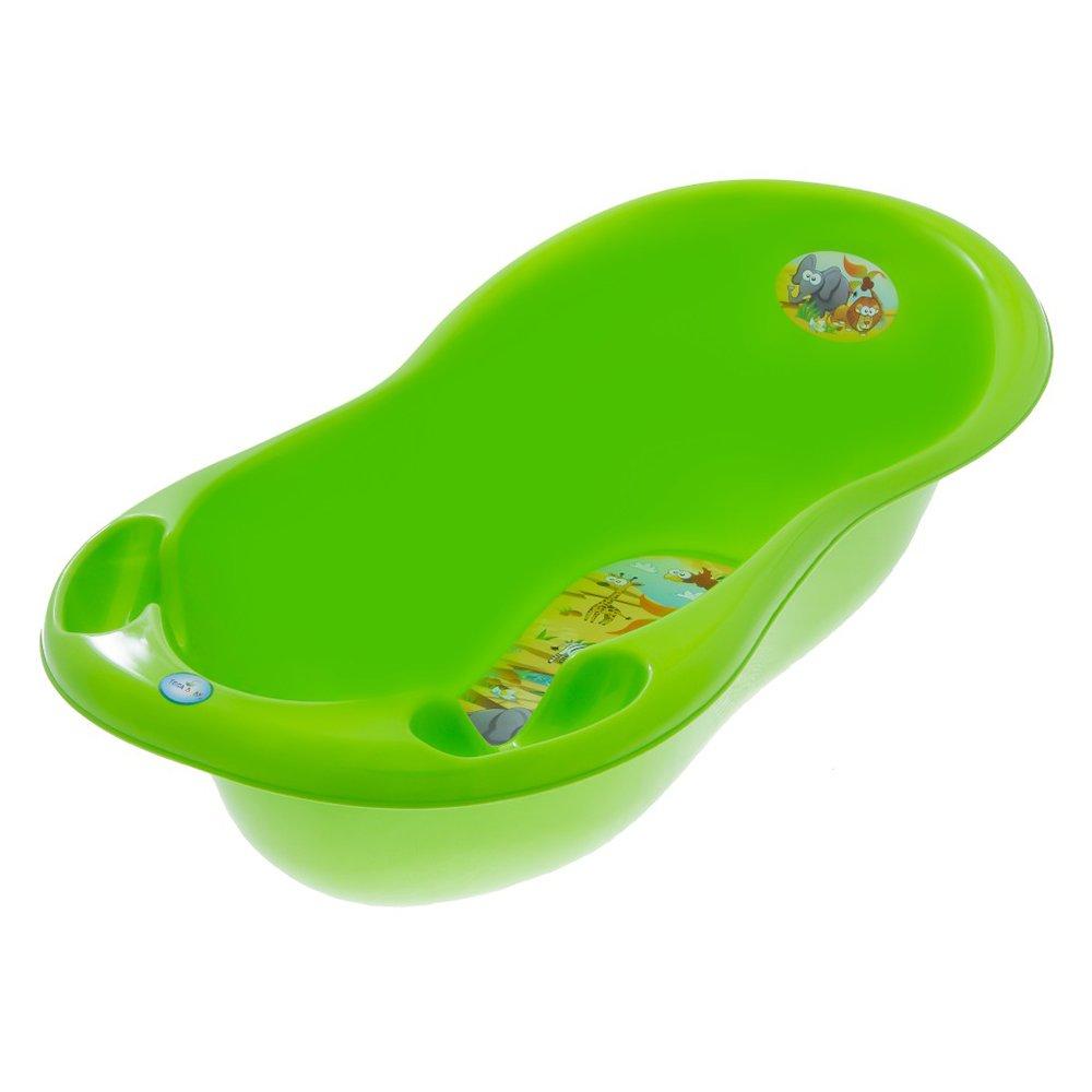 TEGA (Тега) Детская ванночка с термометром САФАРИ 102 см зеленый