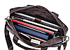 Мужская сумка-портфель JEEP BULUO (Цвет Черный) + ПОДАРОК, фото 5