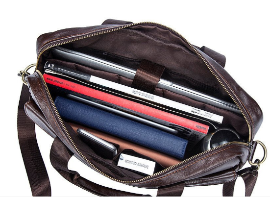 Мужская сумка-портфель JEEP BULUO (Цвет Черный) + ПОДАРОК - фото 5 - id-p133063358