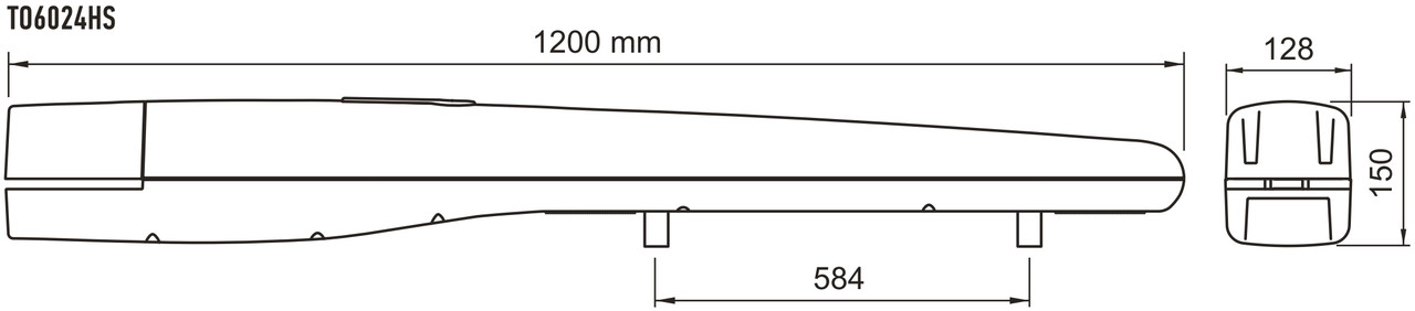 TO6024HSBDKIT2 комплект автоматики Nice для распашных ворот до 6 м и до 1450 кг. Hi-Speed. - фото 2 - id-p133065809