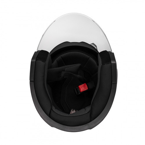 Шлем мото KIOSHI 526 открытый со стеклом и очками размер S - фото 2 - id-p133066006