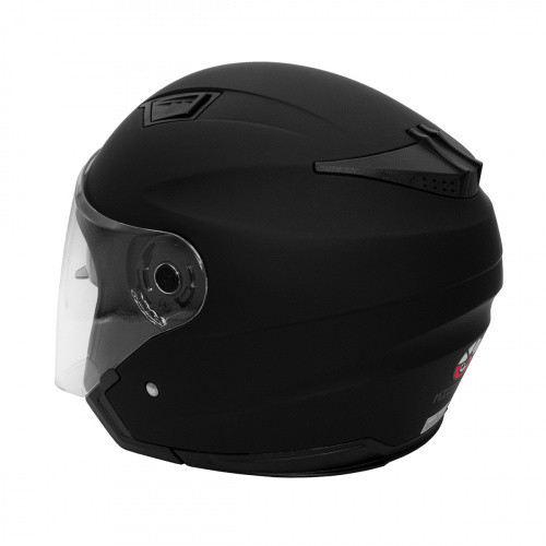 Шлем мото KIOSHI 526 открытый со стеклом и очками размер S - фото 3 - id-p133066006