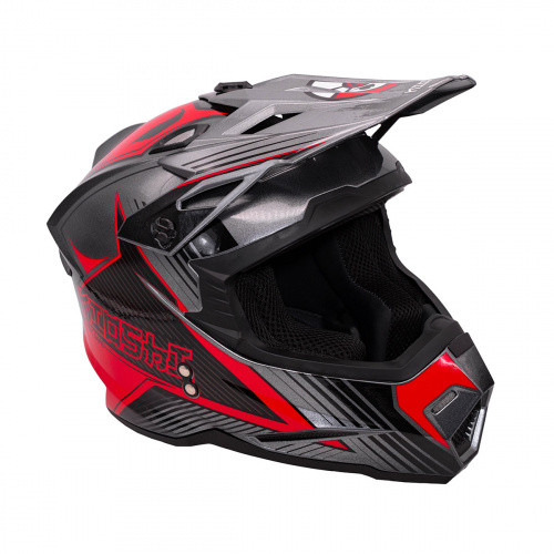Шлем для мотоцикла KIOSHI Holeshot 801 кроссовый размер L - фото 1 - id-p133066290