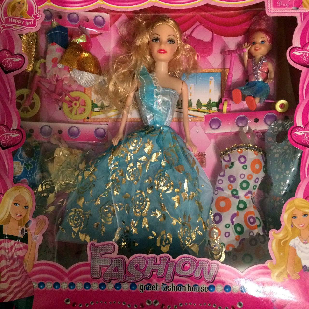 Кукла Barbie с ребенком и с аксессуарами, Минск