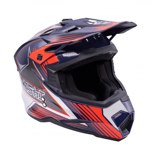 Шлем для мотоцикла KIOSHI Holeshot 801 кроссовый размер S - фото 1 - id-p133066437