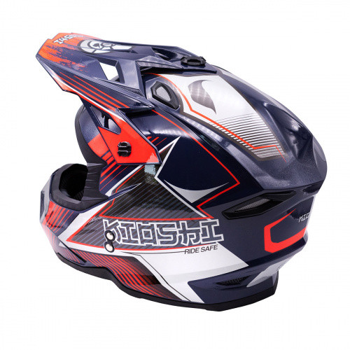 Шлем для мотоцикла KIOSHI Holeshot 801 кроссовый размер S - фото 2 - id-p133066437