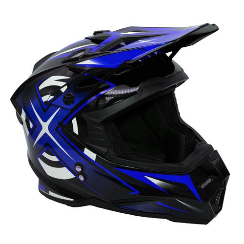 Шлем для мотоцикла KIOSHI Holeshot 801 кроссовый размер S - фото 1 - id-p133066613