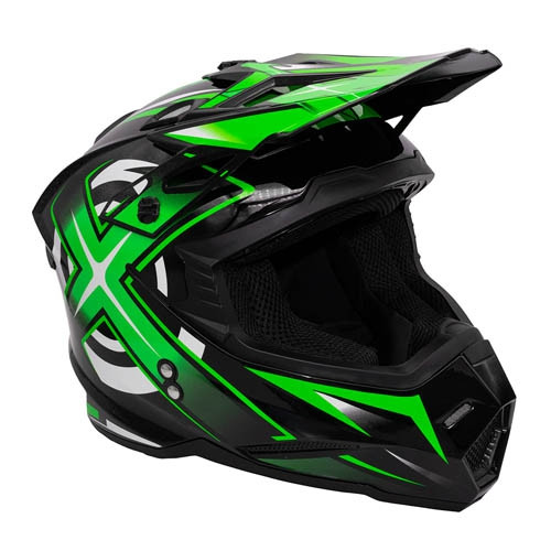 Шлем для мотоцикла KIOSHI Holeshot 801 кроссовый размер S - фото 1 - id-p133066658