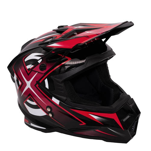 Шлем для мотоцикла KIOSHI Holeshot 801 кроссовый размер S - фото 1 - id-p133066711