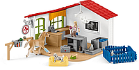 Игровой набор Schleich Ветеринарная клиника с домашними животными 42502