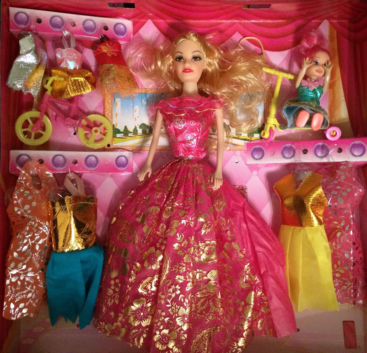 Кукла Barbie с ребенком и с аксессуарами, Минск - фото 1 - id-p9524900