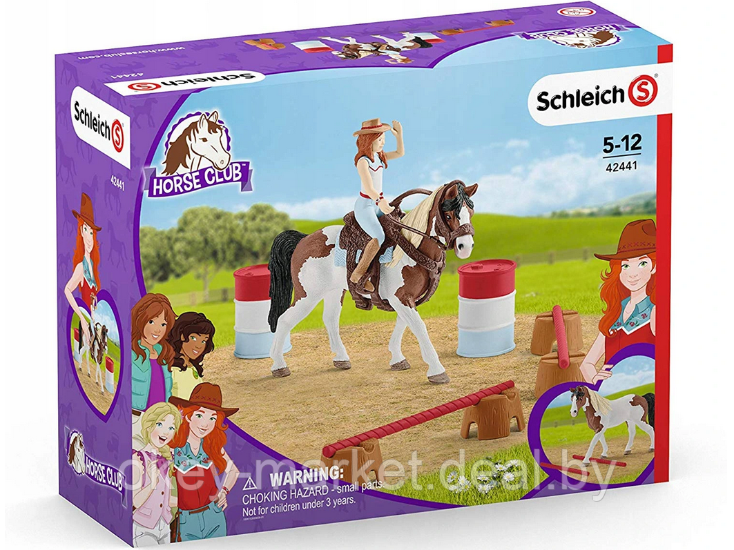 Игровой набор Schleich Набор фигурок Ханны , для родео, 42441 - фото 1 - id-p133070263