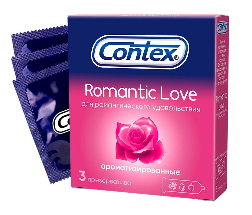 Презервативы Contex №3 Romantic Love ароматизированные