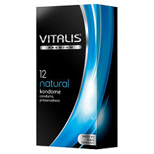 Презервативы VITALIS PREMIUM №12 natural - классические