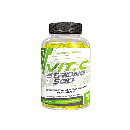 Витамины, минералы и жирные кислоты TREC NUTRITION VIT.C Strong 500 100кап, фото 2