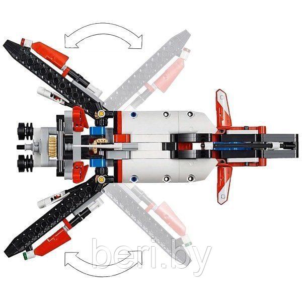 11297 Конструктор "Спасательный вертолет" Lari, 325 деталей, аналог Лего Техник 42092 - фото 6 - id-p133075199