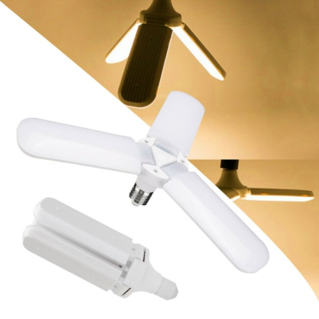 Складная светодиодная лампа в форме вентилятора Fan Blade Led KK-1345 45Вт - фото 2 - id-p133084667