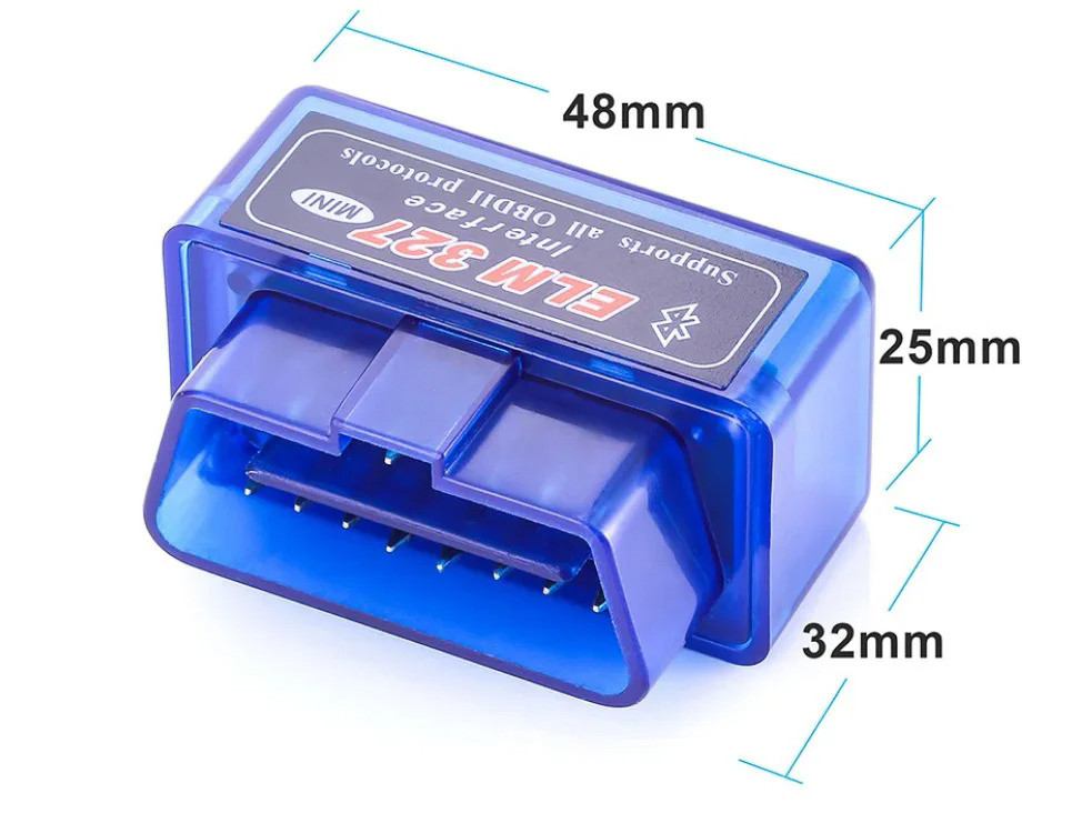 Адаптер (Автосканер) ELM327 Bluetooth OBD II (Улучшеная версия v 2.1) - фото 5 - id-p87760155