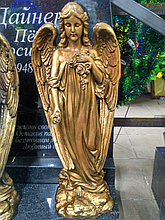 Скульптура Скорбящий Ангел №3 (золото (бронза)/патина)