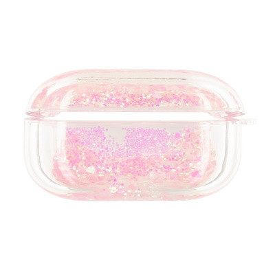 Чехол для наушников glitter case airpods pro - розовый - фото 1 - id-p133085959