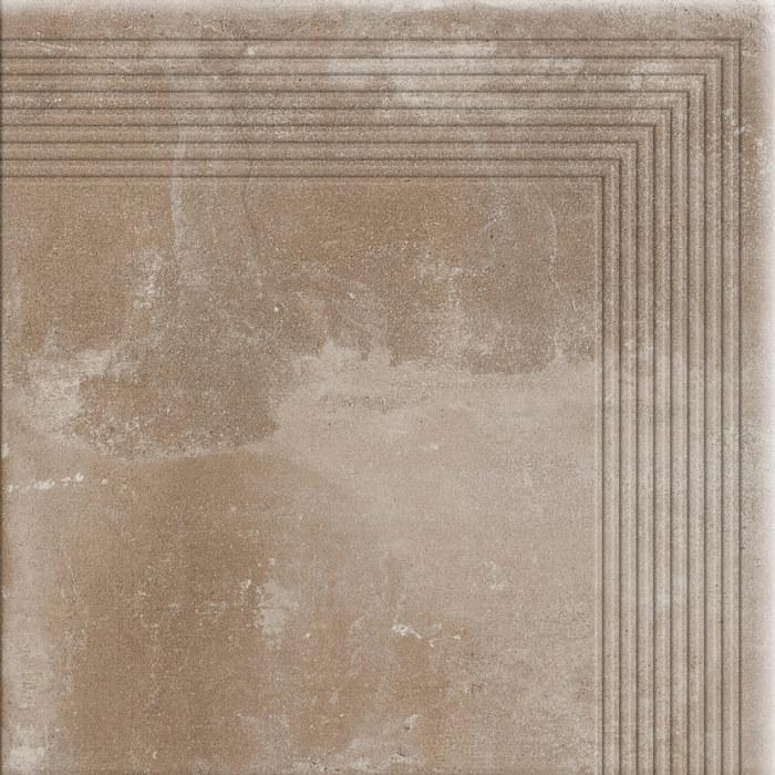 Клинкерная ступень Cerrad Piatto Sand угловая - фото 1 - id-p133091981
